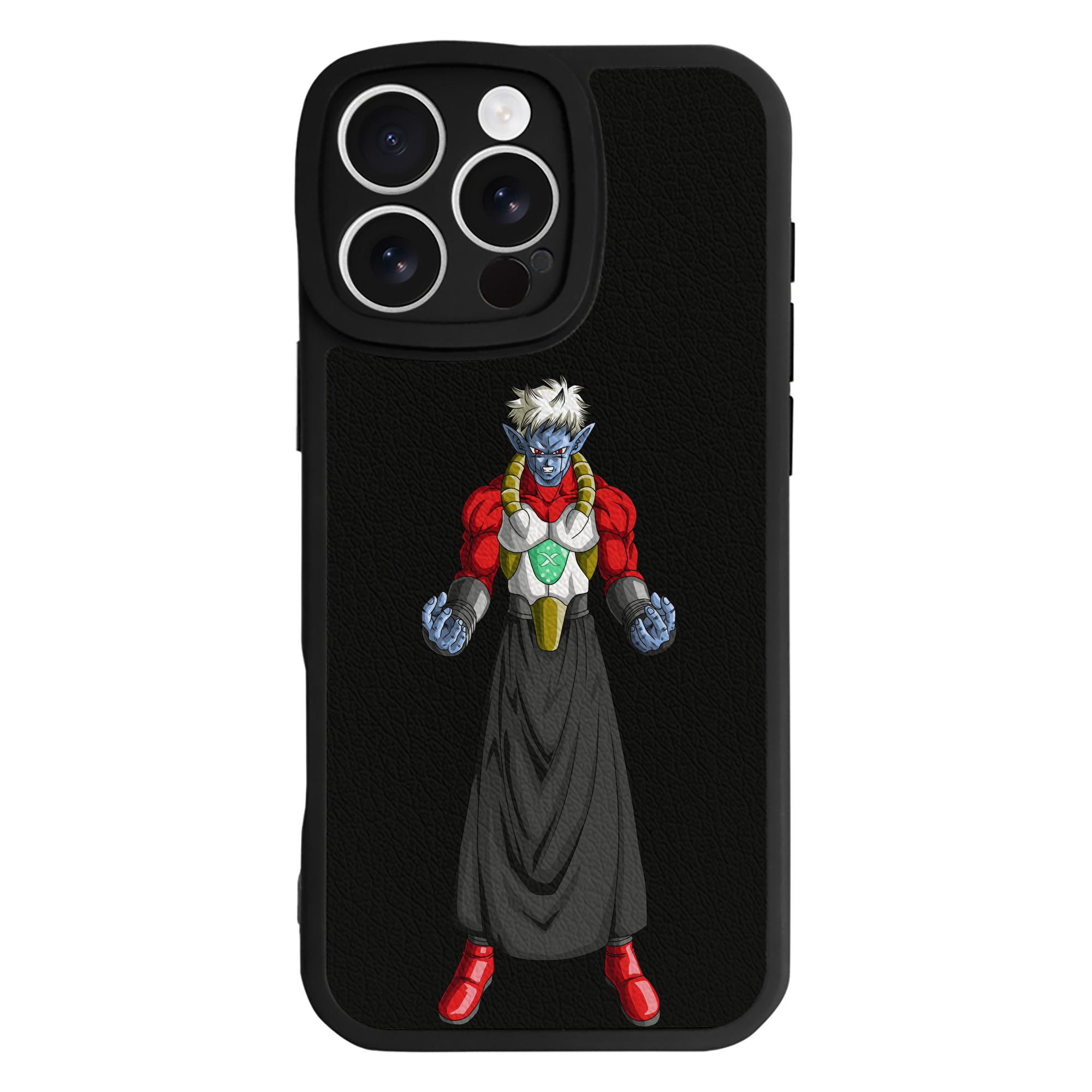 （画像用） ドラゴンボール DRAGON BALL 【iPhone 16シリーズ対応】シリコンスマホケース（レザー調） 材質：シリコン